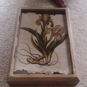 Flower picture frame